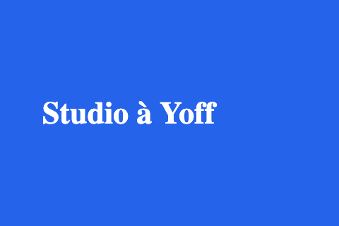 Studio meublé rénové à Yoff