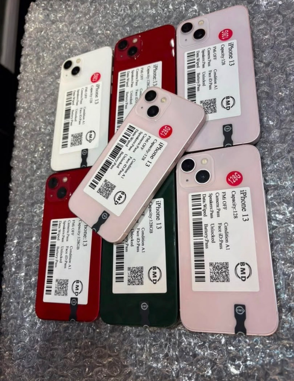 iPhone 13 en bon état, batterie nickel